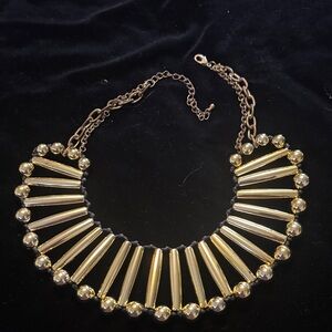 Elegant Gold Statement Necklace